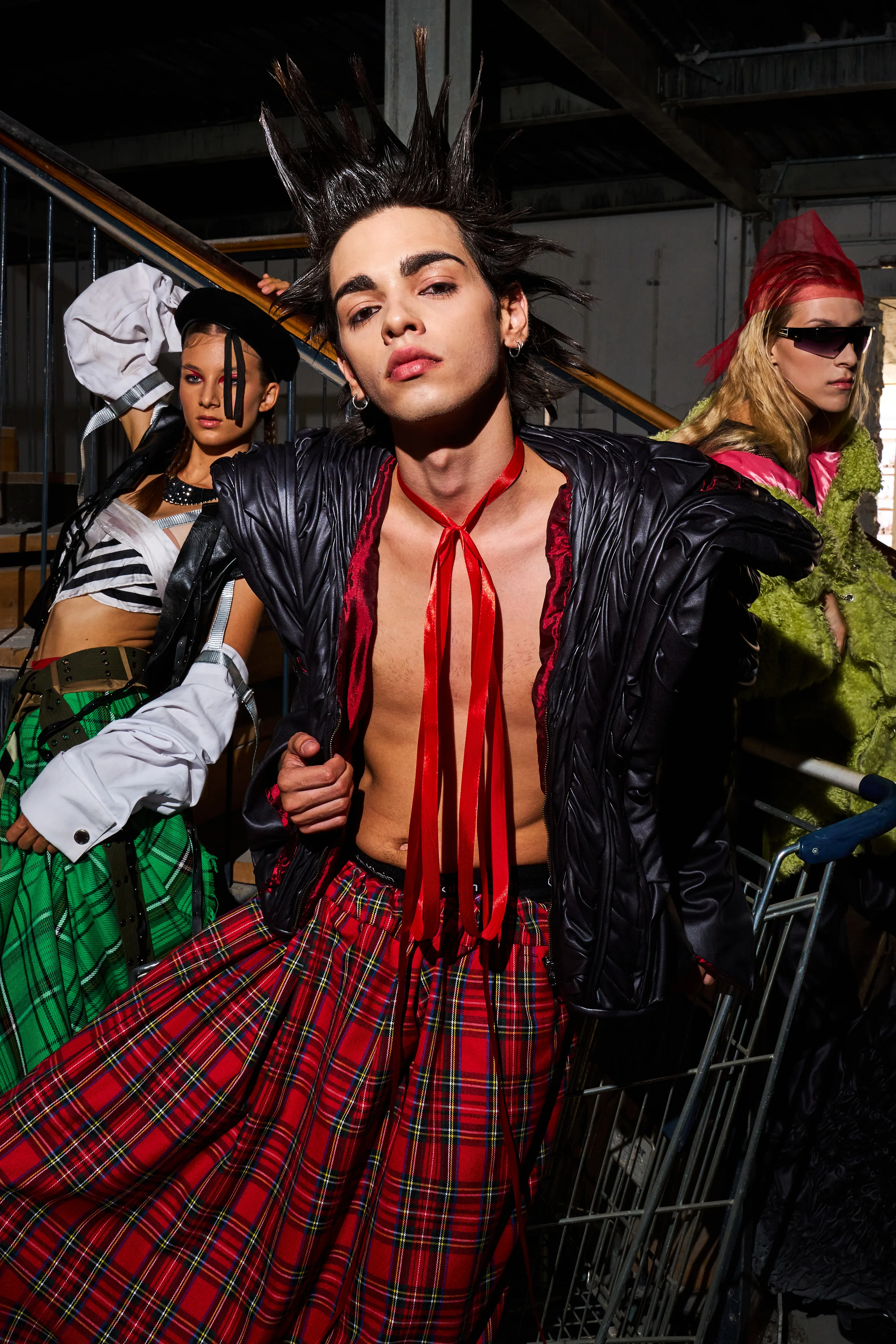 LFW — Punk Tartan