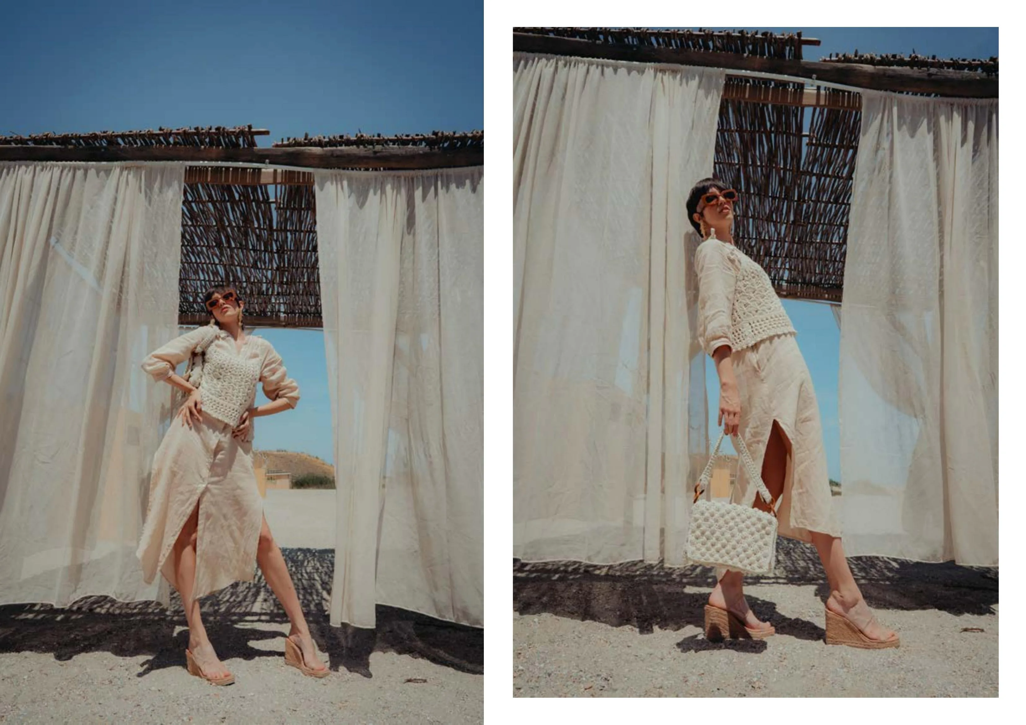 ZARA — Curtains & Espadrilles